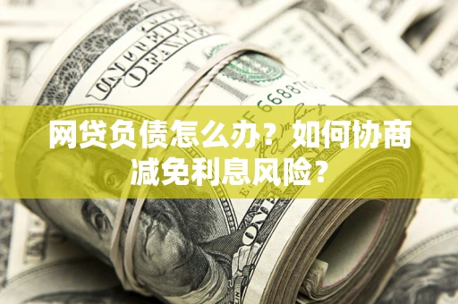 北京网贷负债怎么办？如何协商减免利息风险？