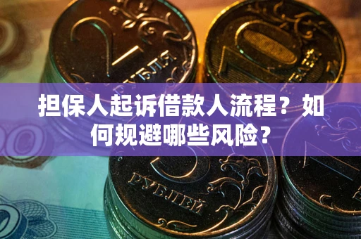 北京担保人起诉借款人流程？如何规避哪些风险？